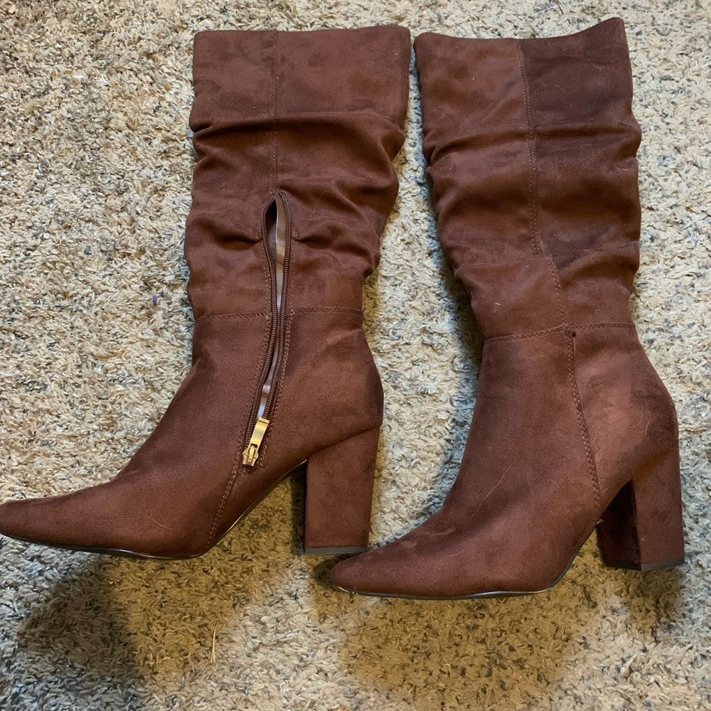 Justfab Mid Calf Boots W9